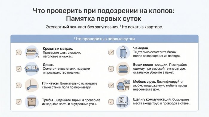 Откуда берутся клопы в квартире и как найти источник появления